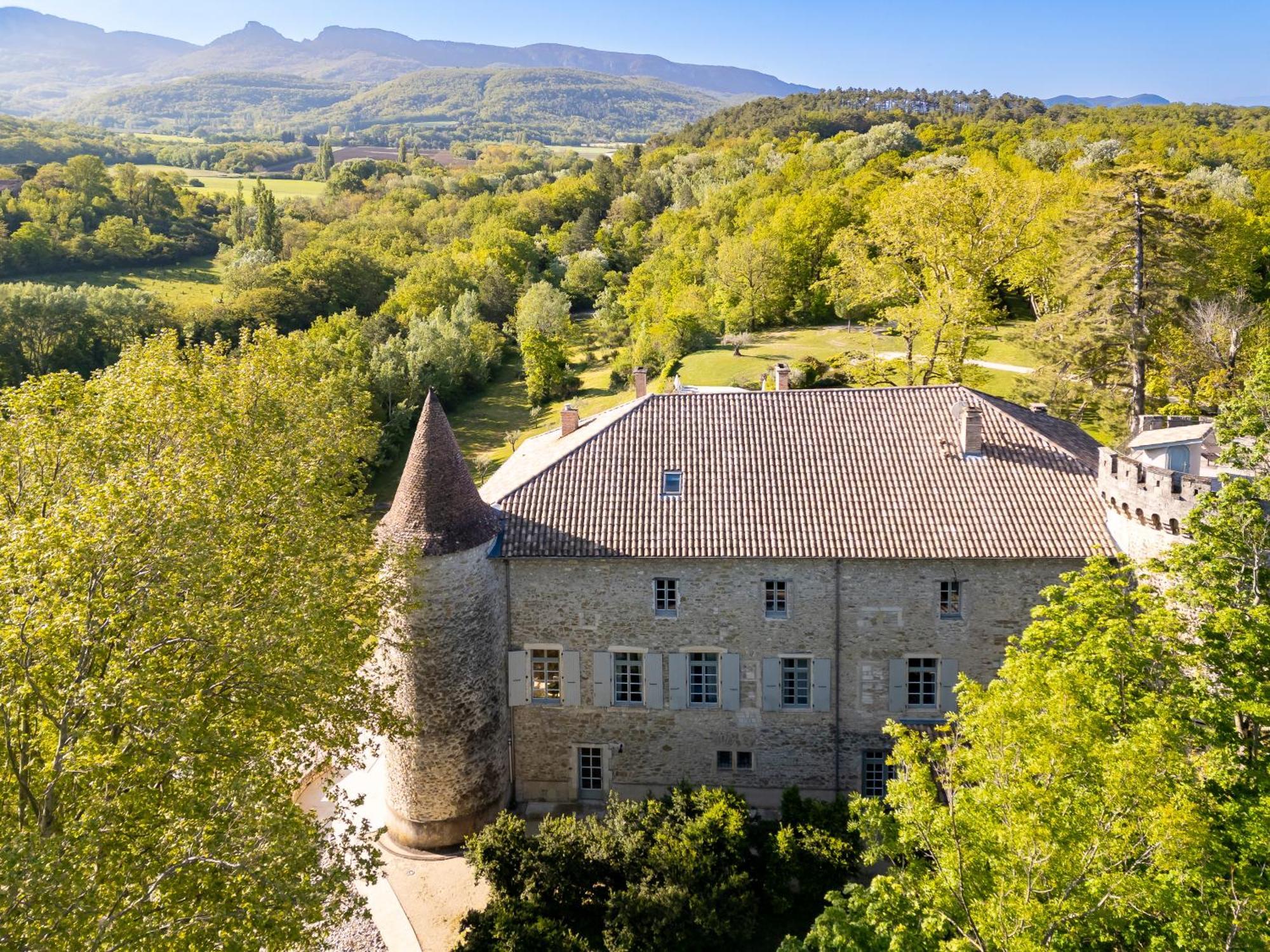 Chateau Les Oliviers De Salettes Charols Exteriör bild